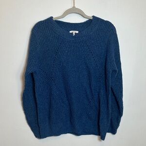 Maurices Size XL  Deep Blue Crew Neck Sweater